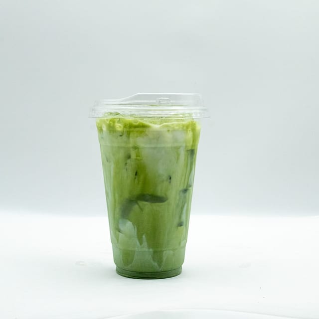 Matcha Iced Green Tea.