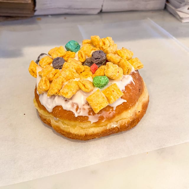 Captain Crunch Cereal Donut.