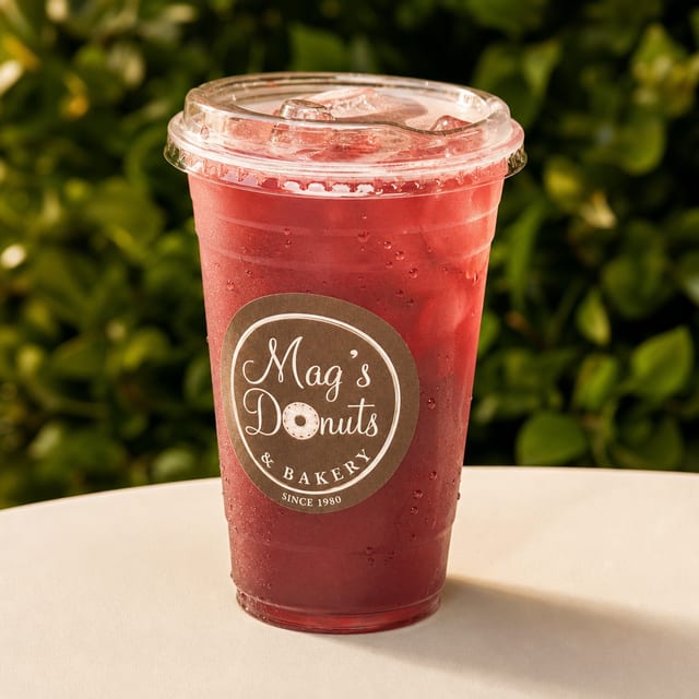 Iced Hibiscus Tea.