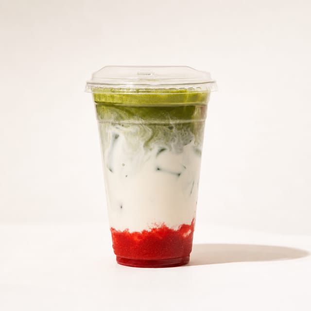 Strawberry Matcha.