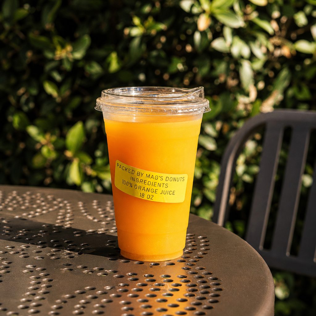 Fresh OJ.