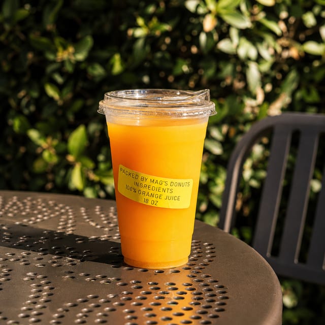 Fresh OJ.