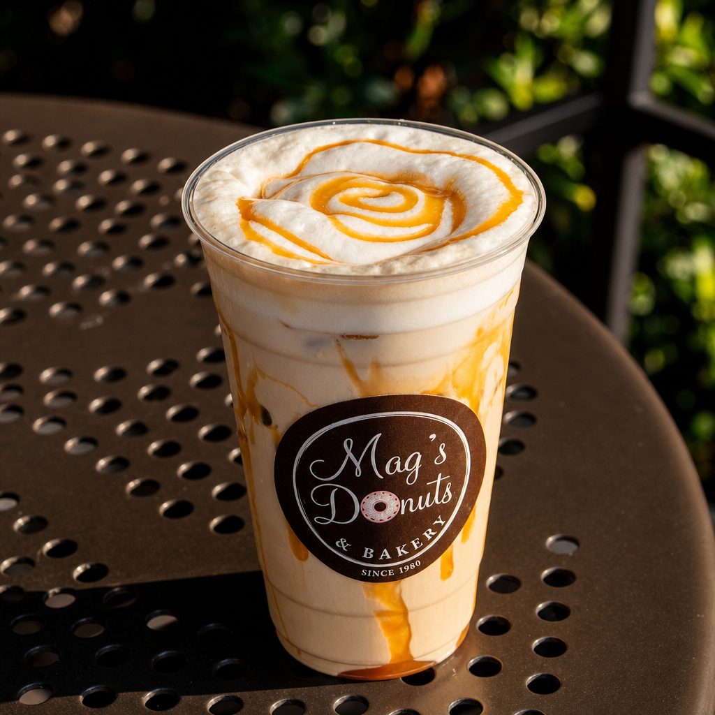 Caramel Iced Macchiato.