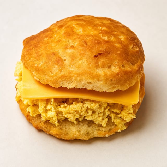 Breakfast Biscuit Sandwich.