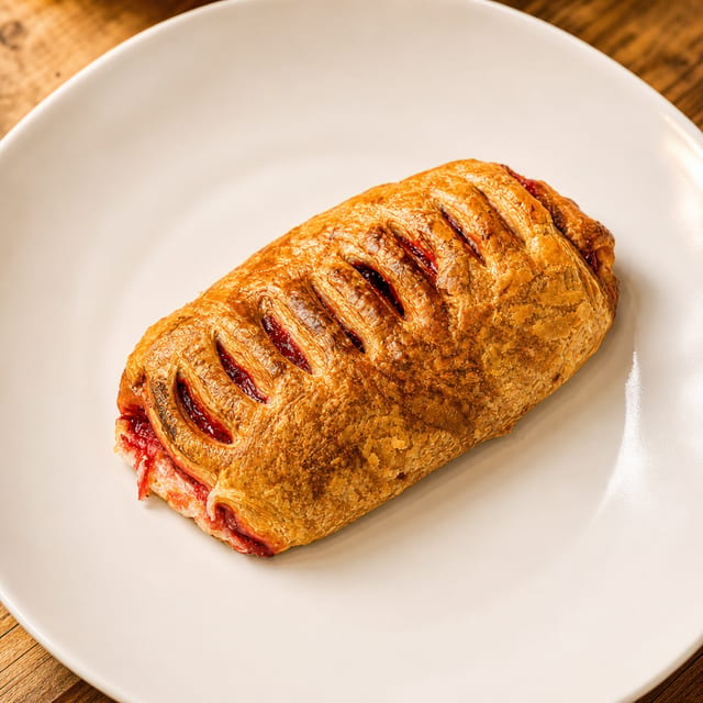 Strawberry Cheese Croissant.