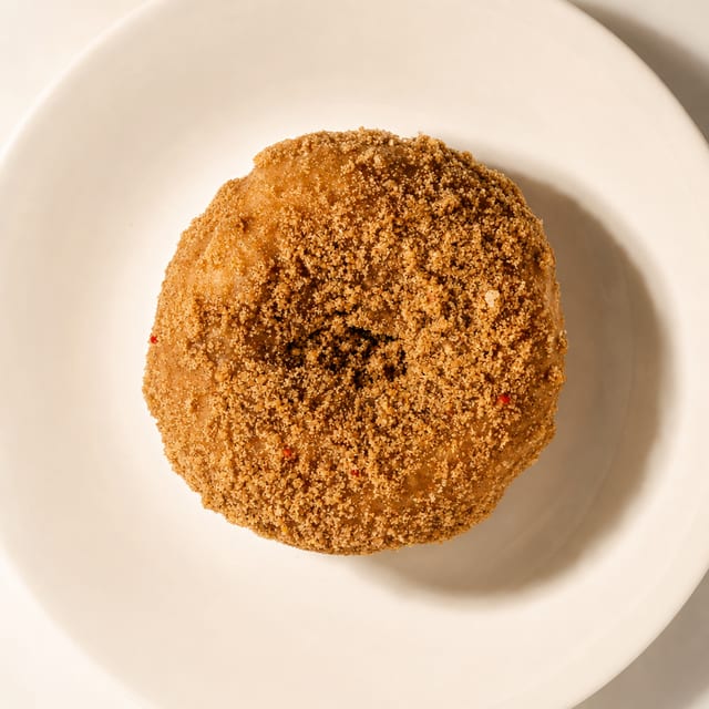 Raised Cinnamon Crumb.