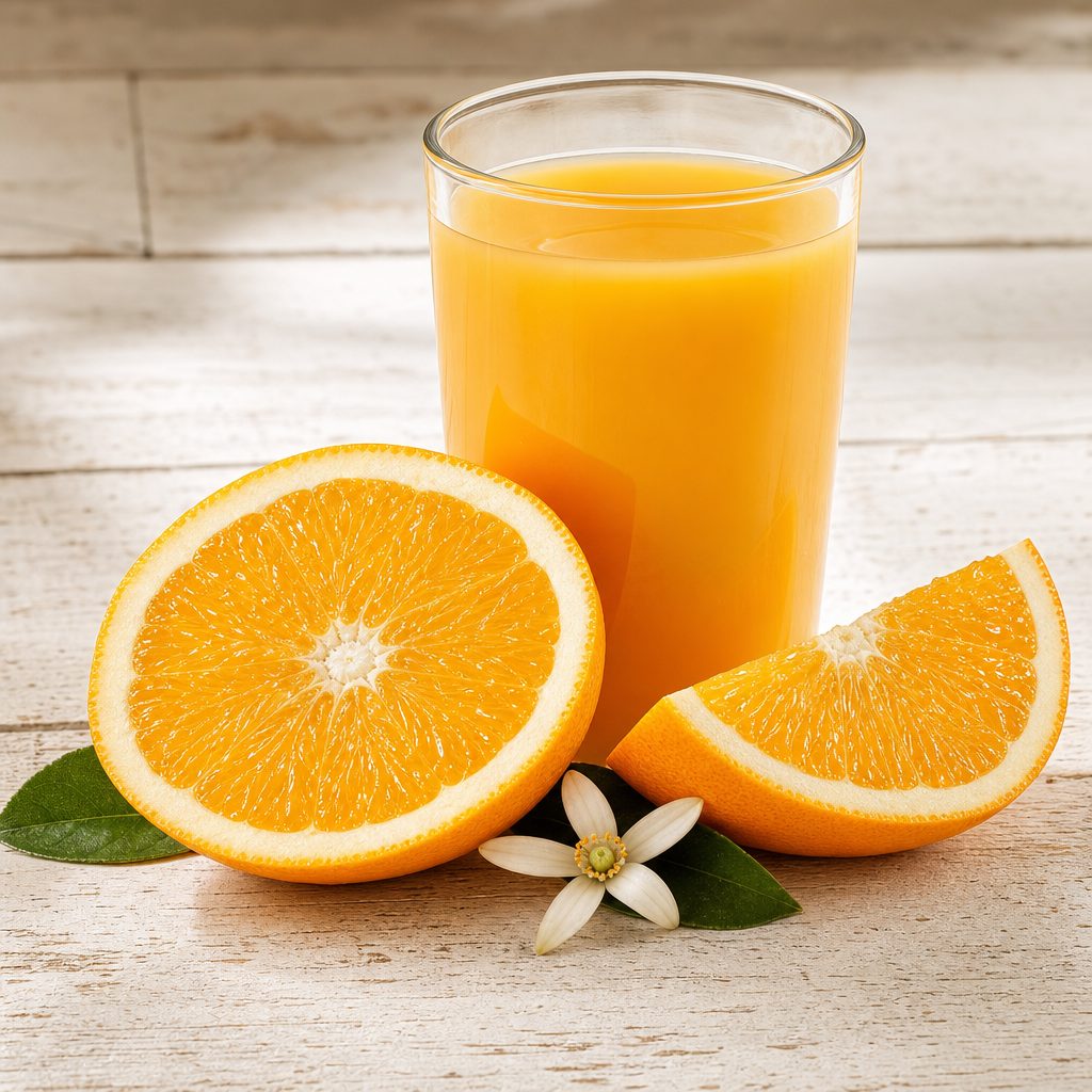 Large OJ.