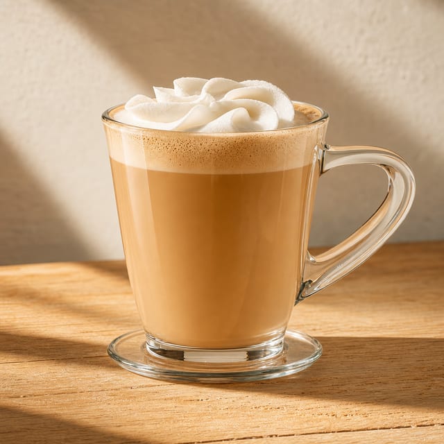 Hazelnut Iced Coffee.