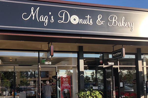 mag's donuts and bakery in university park center irvine california
